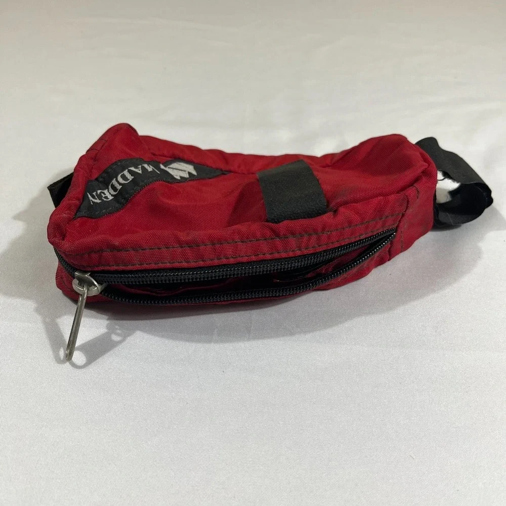 Madden Red Cordura Tech Pouch Gorpcore Y2K Utility Sling Bag Case 7x5 Bike Bag